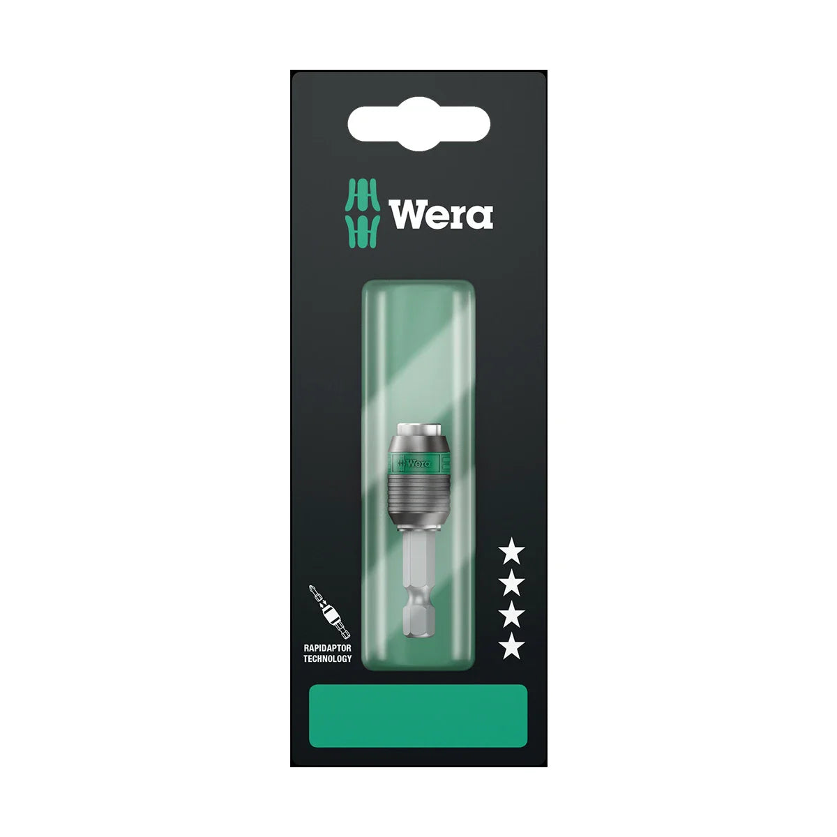 Wera Tools 05073421001 889/4/1 K SB Rapidaptor Universal 1/4" Bit Holder