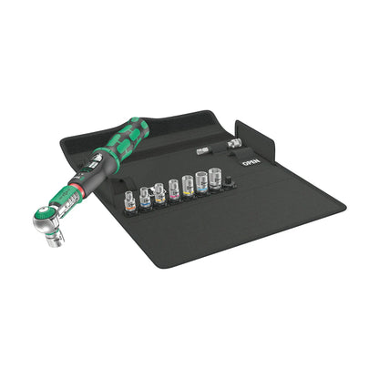Wera Tools 05075830001 10-Piece Metric Safe-Torque A 1 Set 1 1/4" Square Head Drive 2-12 Nm