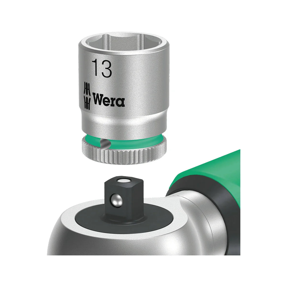 Wera Tools 05075830001 10-Piece Metric Safe-Torque A 1 Set 1 1/4" Square Head Drive 2-12 Nm