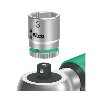 Wera Tools 05075830001 10-Piece Metric Safe-Torque A 1 Set 1 1/4" Square Head Drive 2-12 Nm