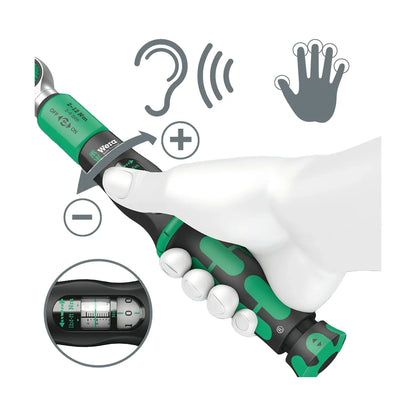 Wera Tools 05075830001 10-Piece Metric Safe-Torque A 1 Set 1 1/4" Square Head Drive 2-12 Nm