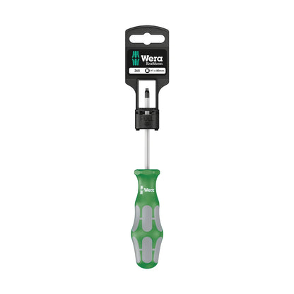 Wera Tools 05100070001 368 SB Screwdriver for # 1 Robertson Square Screws