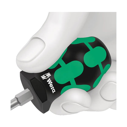 Wera Tools 05008864001 368 Stubby screwdriver for #2 Square Head Robertson Screws