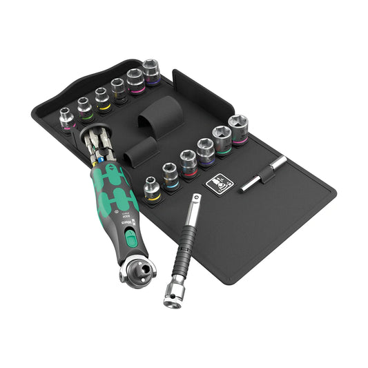 Wera Tools 05004285001 8009 27-Piece Zyklop Imperial Ratchet/Screwdriver Pocket Set 4
