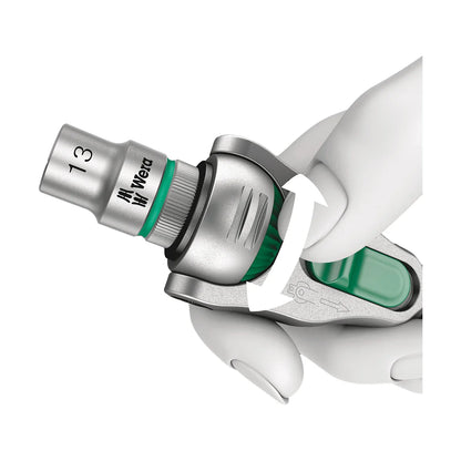 Wera Tools 05003550001 8000 B Zyklop Speed Ratchet with 3/8" Drive