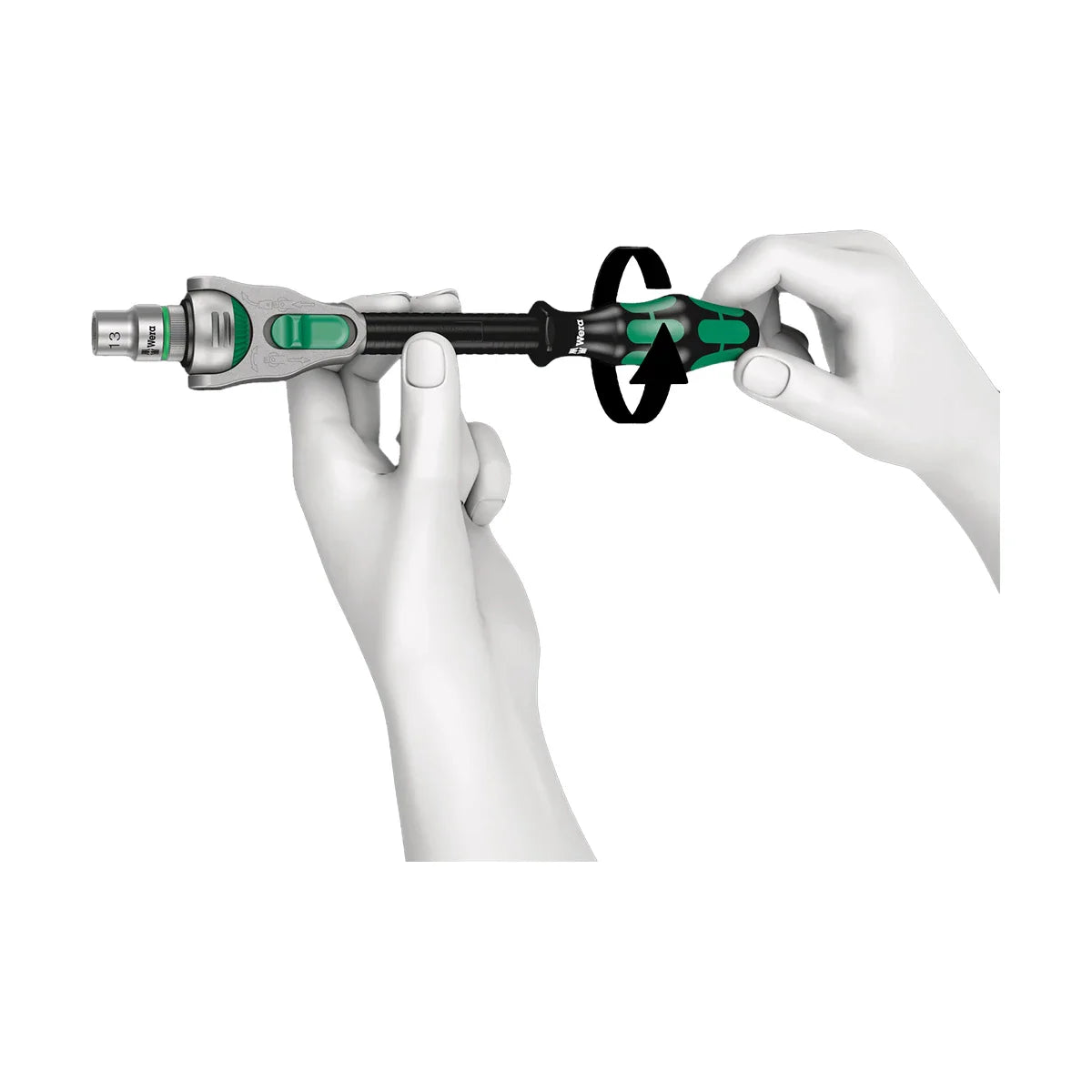 Wera Tools 05003535001 8100 SA 4 Zyklop Speed Ratchet 41 Piece Set - 1/4" Drive - Imperial