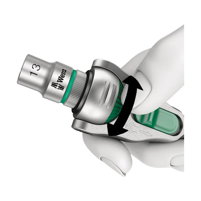 Wera Tools 05003535001 8100 SA 4 Zyklop Speed Ratchet 41 Piece Set - 1/4" Drive - Imperial