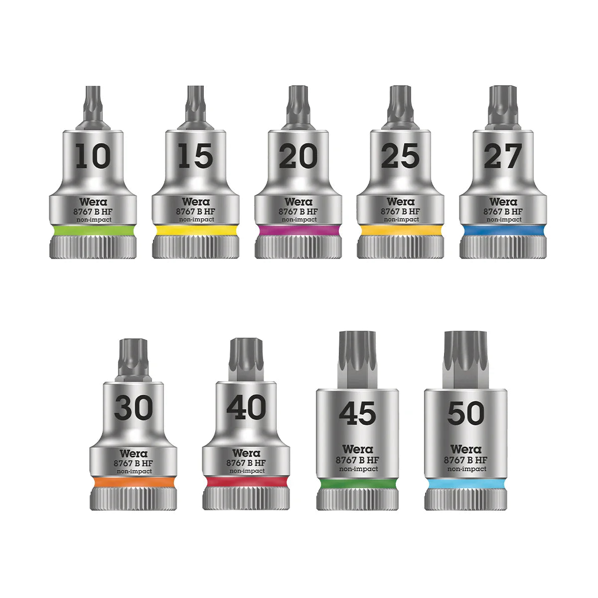 Wera Tools 05003536001 8100 SB All-in Zyklop 38 Piece Metric Speed Ratchet Set, 3/8" Drive