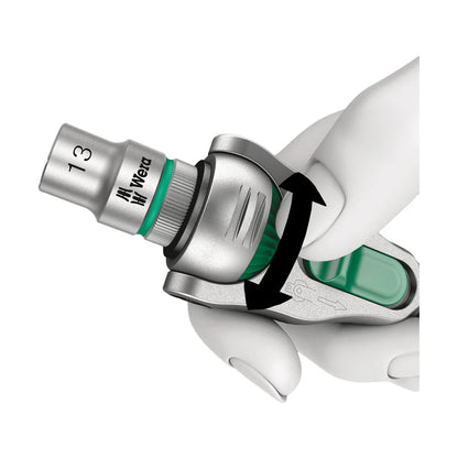 Wera Tools 05003596001 8100 SB 4 Zyklop Speed Ratchet 38 Piece Set 3/8" drive - Imperial