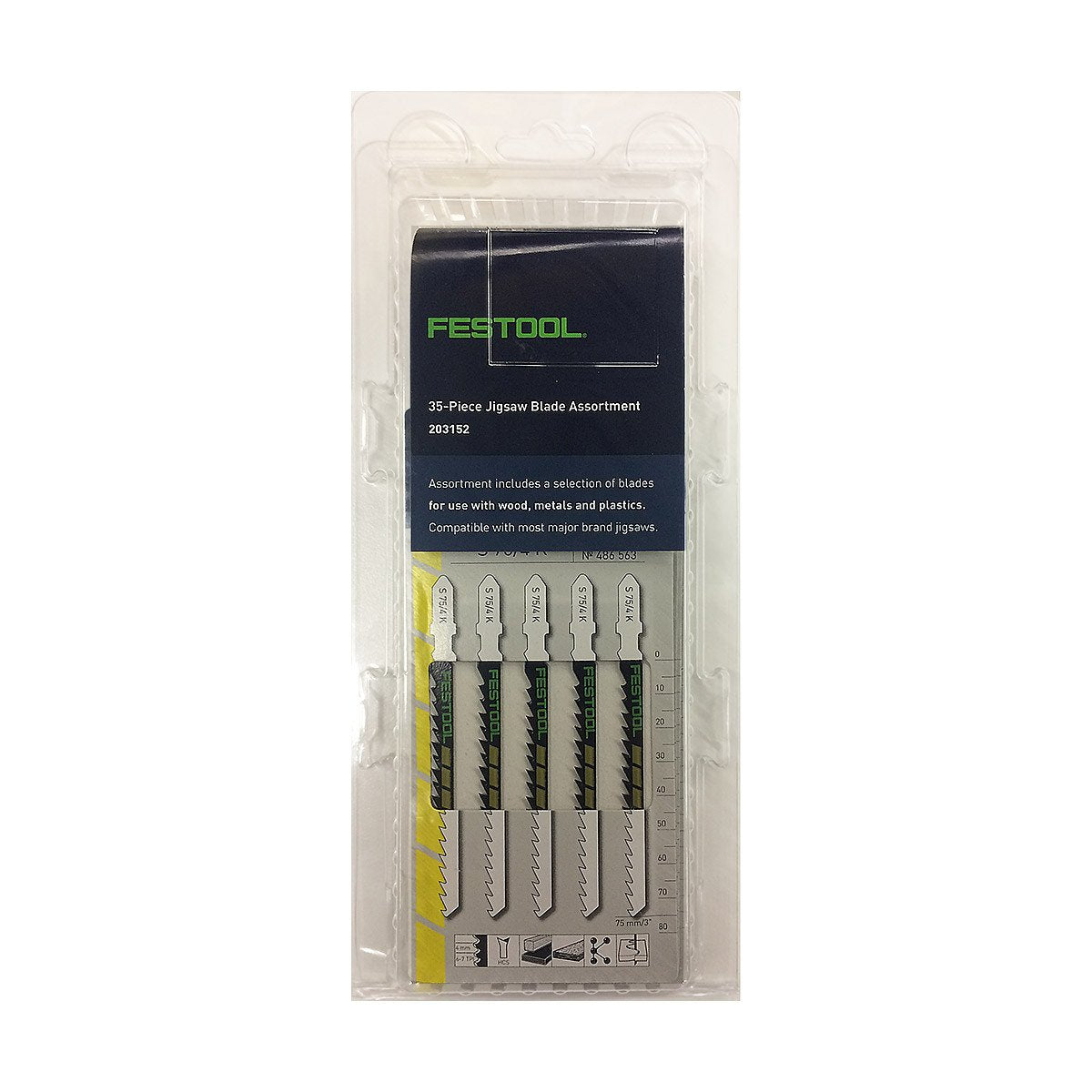 Festool 203152 35Piece Jigsaw Blade Assortment – Wooden Edge Tools ...