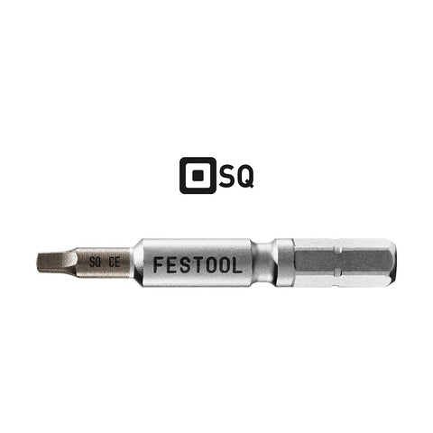 Festool Centrotec 2" Square Drive #2 Driver Bit SQ 2-50 CENTRO/2 