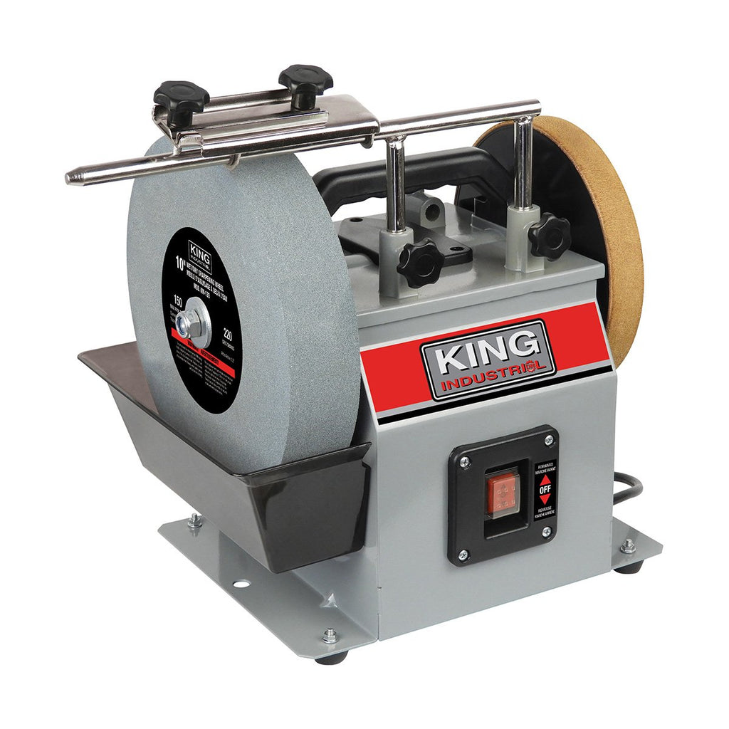 King Industrial 10” Wet/Dry Sharpening System 