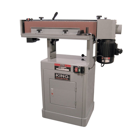 King Industrial 6" X 89" Oscillating Edge Sander 