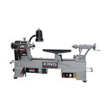 King Industrial 12" x 18" Variable Speed Wood Lathe 