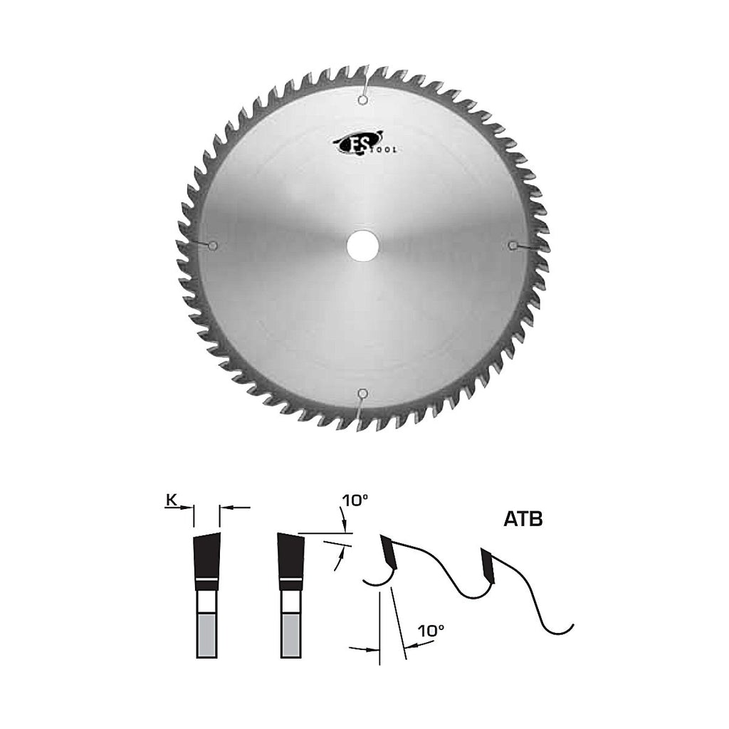 FS Tool Cross Cut Saw Blade 12" 60 Tooth 30mm Bore 