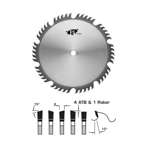 FS Tool Combination Saw Blade 10" 50 Tooth - 5/8" Bore 
