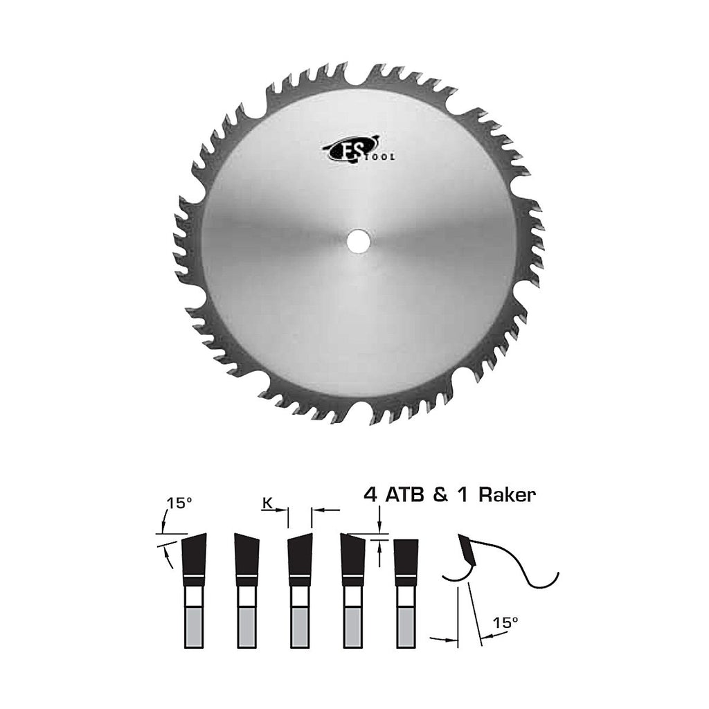 FS Tool Combination Saw Blade 10" 50 Tooth - 5/8" Bore 