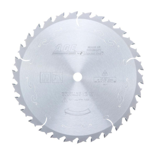Amana Tool 10" Carbide Tipped Glue Line Ripping Saw Blade 30 Tooth TCG 