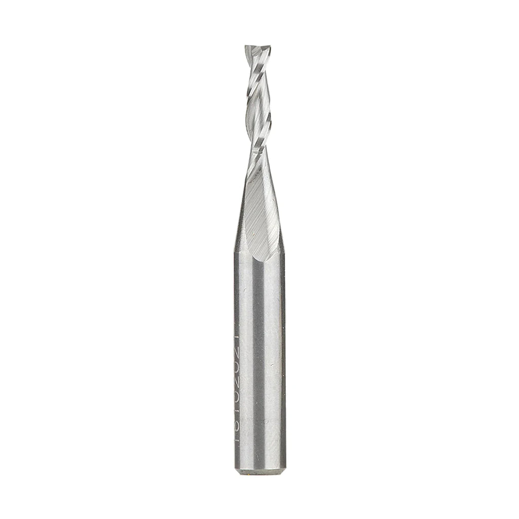 Amana Tool 46100 Solid Carbide Spiral Plunge 1/8 Diameter x 1/2 x 1/4 Inch Shank Up-Cut