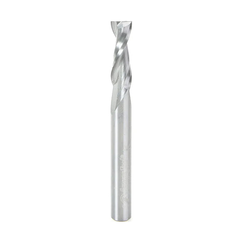Amana Tool 46102 Solid Carbide Spiral Plunge 1/4 Diameter x 3/4 x 1/4 Inch Shank Up-Cut