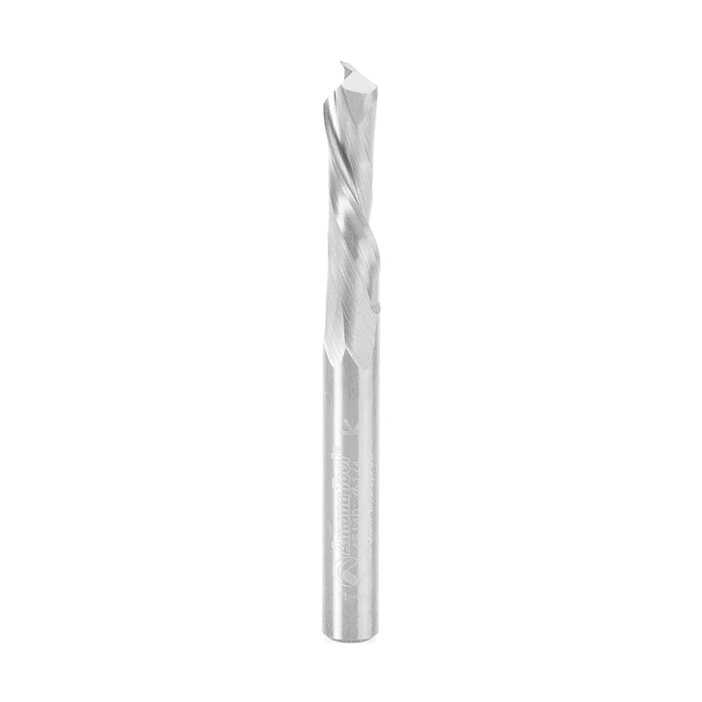 Amana Tool 46140 CNC Solid Carbide Compression Spiral Single Flute 1/4 Diameter x 7/8 x 1/4 Inch Shank
