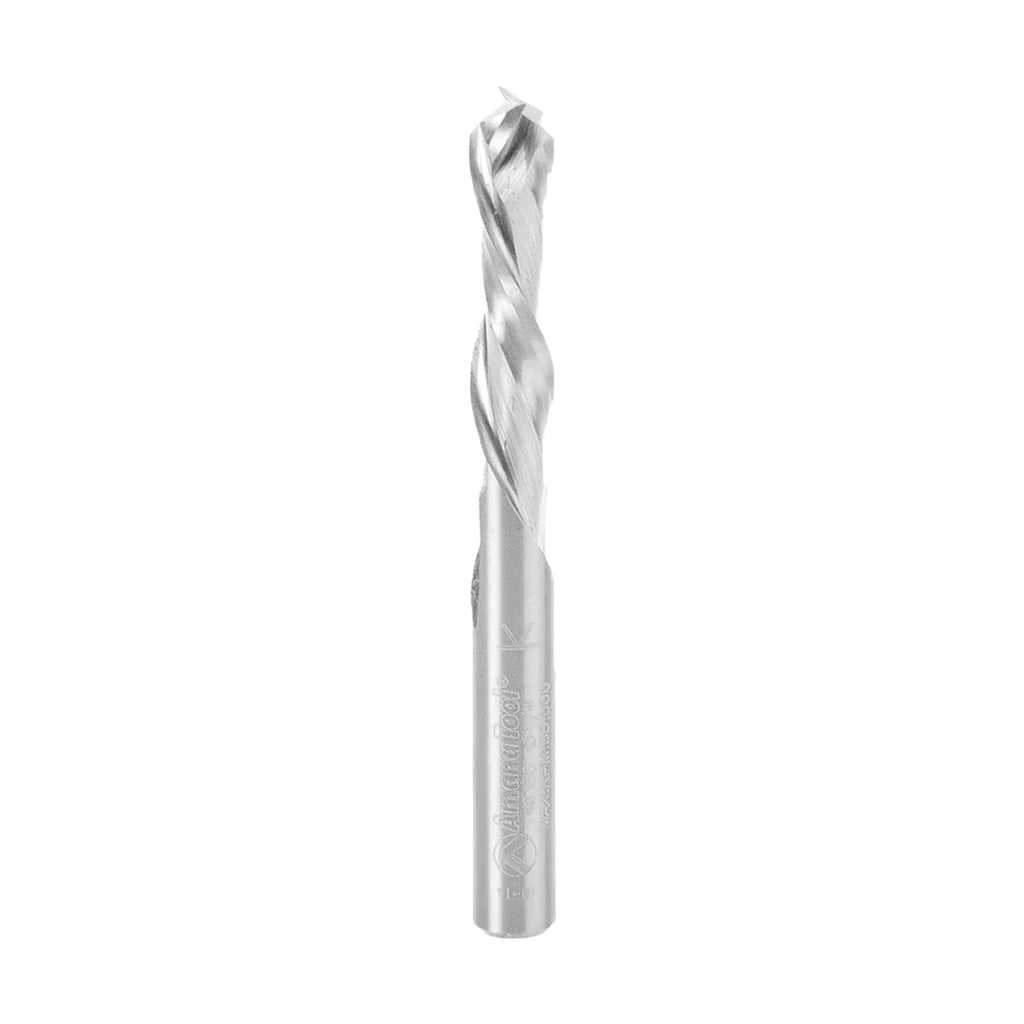 Amana Tool 46350 CNC Solid Carbide Mortise Compression Spiral 1/4 Diameter x 1 Inch x 1/4 Shank