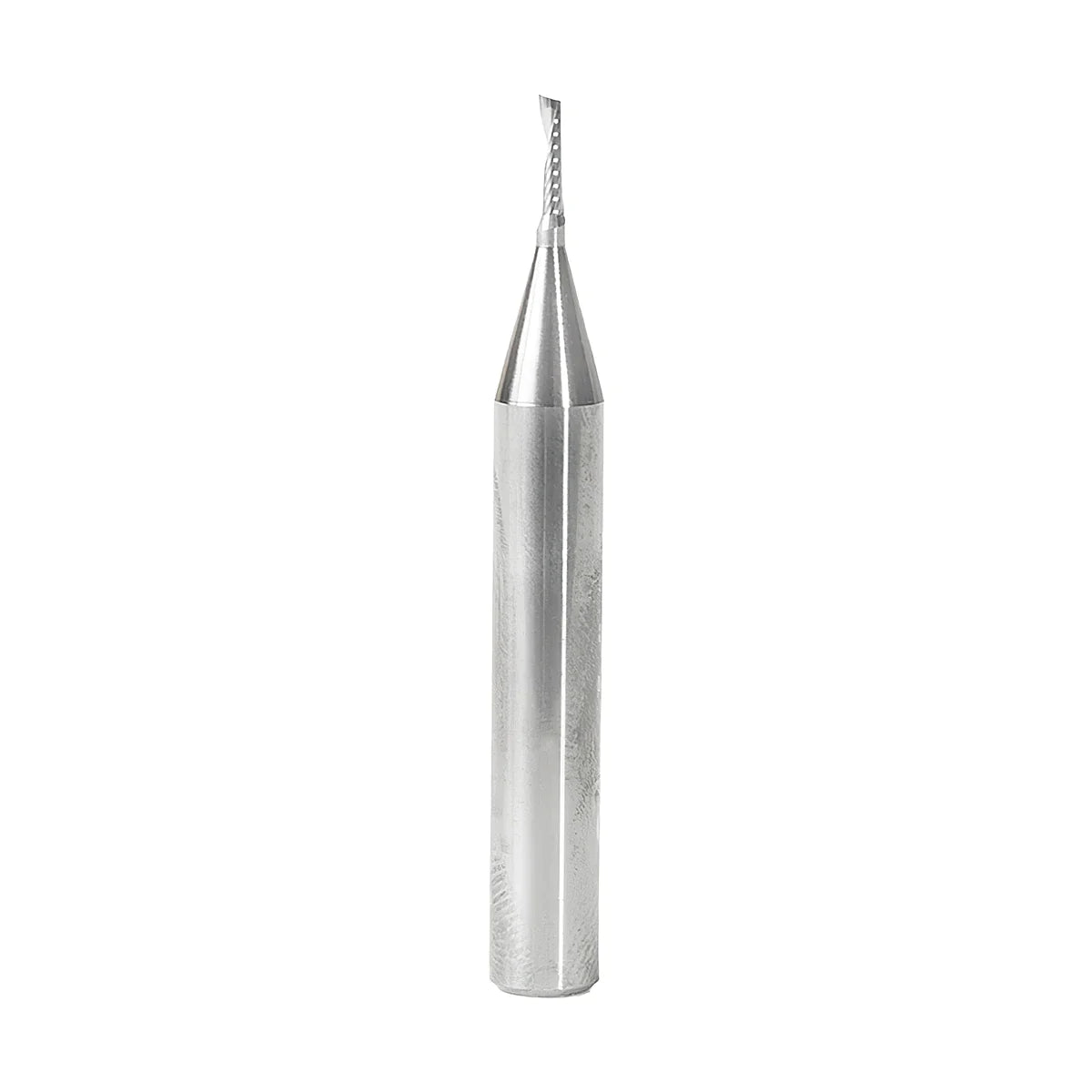 Amana Tool 51441 Solid Carbide CNC Spiral 'O' Flute, Plastic Cutting 1/16 Diameter x 1/4 x 1/4 Shank x 2 Inch Long Up-Cut Router Bit