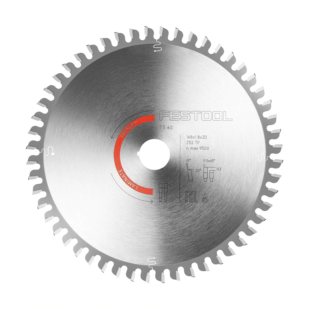 Festool 205773 Fine Cut Laminate Saw Blade 52 Tooth TC