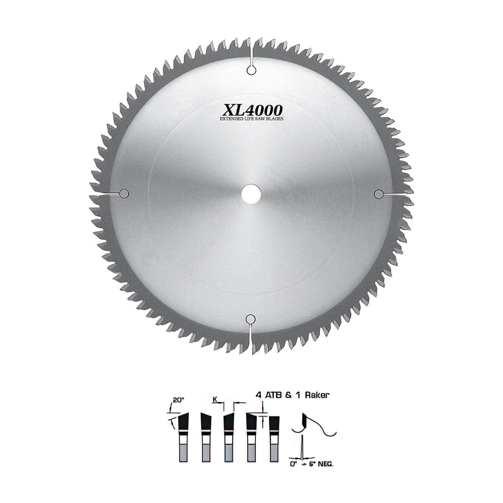 FS Tool SM6300 XL4000 Miter Joint Saw Blade 12" 100 Tooth 1" Bore