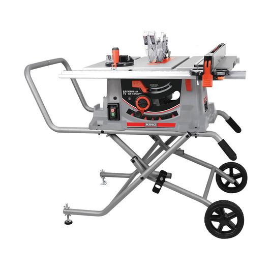 King Industrial KC-5100NS 10" Jobsite Saw with Folding Stand