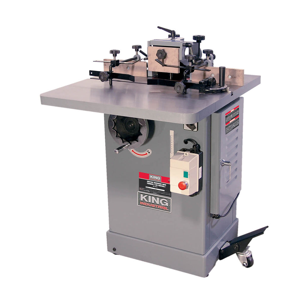 Shaper Industrial King Industrial KC-351S Woodworking Shaper – Wooden Edge Tools & Machinery