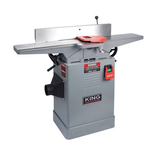 King Industrial 6" Jointer w/Spiral Cutterhead 