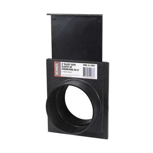 King Industrial K-1007 4" Blast Gate
