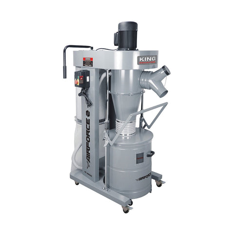 King Industrial 2HP Cyclone Dust Collector 