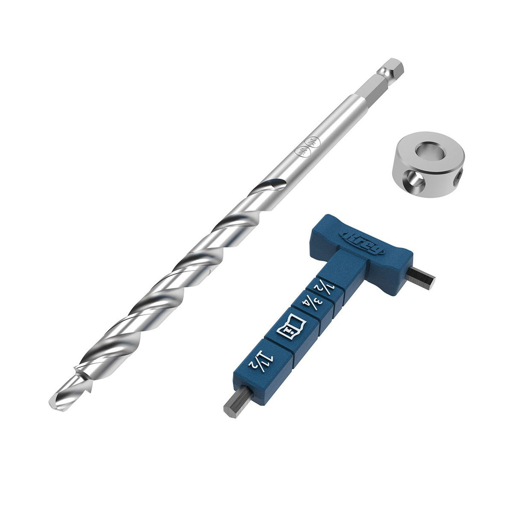 Kreg Tool Micro-Pocket™ Drill Bit with Stop Collar & Hex Wrench 