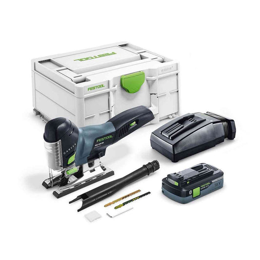 Festool Cordless Carvex Jigsaw PSC 420 EBI - Set 